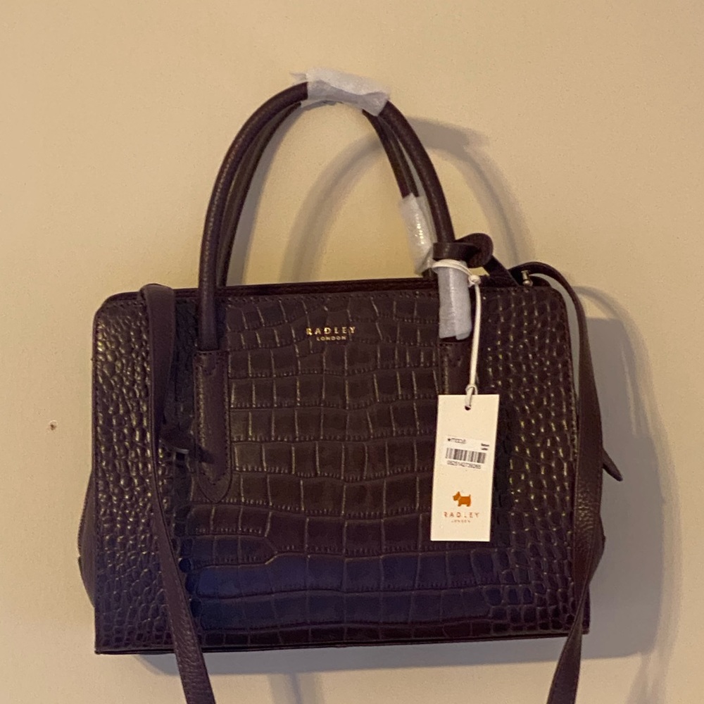 Radley London Handbags Charcoal.Double Handles, Adjus… Gem